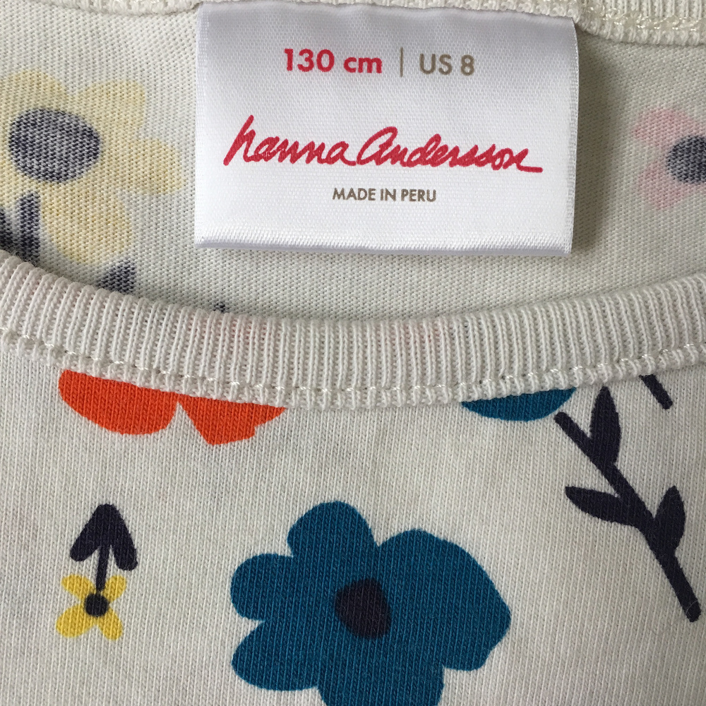 Hanna Andersson Girl's Long Sleeve Top - Picture 4 of 4